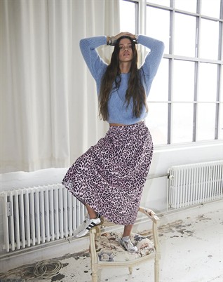 Lollys Laundry - Akane LL Maxi Nederdel - Light Pink